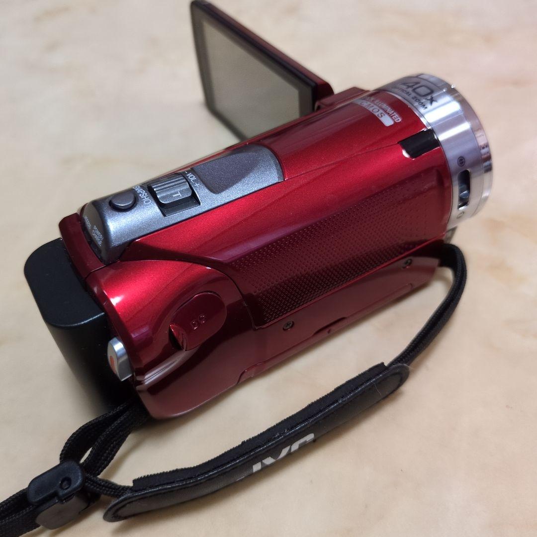 JVC フルHD ビデオカメラ 40倍ズーム