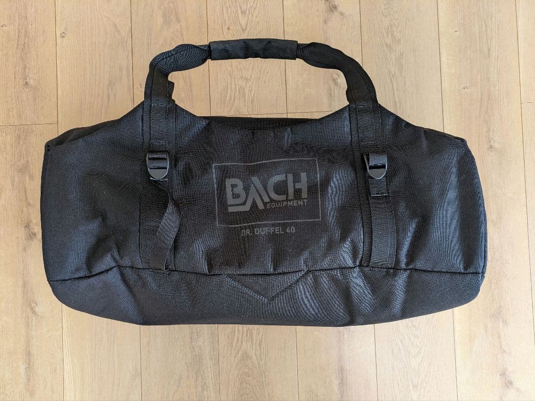 BACH【Dr.Duffel 40L 2WAY】【美品】ダッフルバッグ 黒