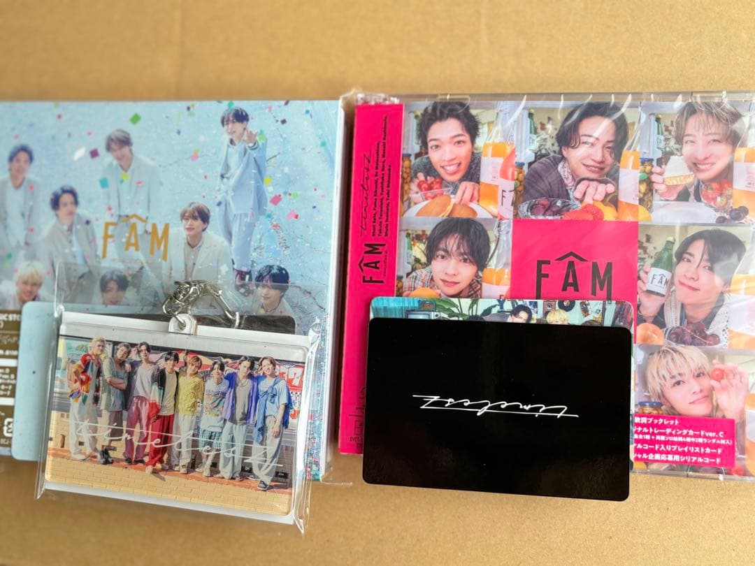 timelesz『FAM』 アルバム 4形態セット