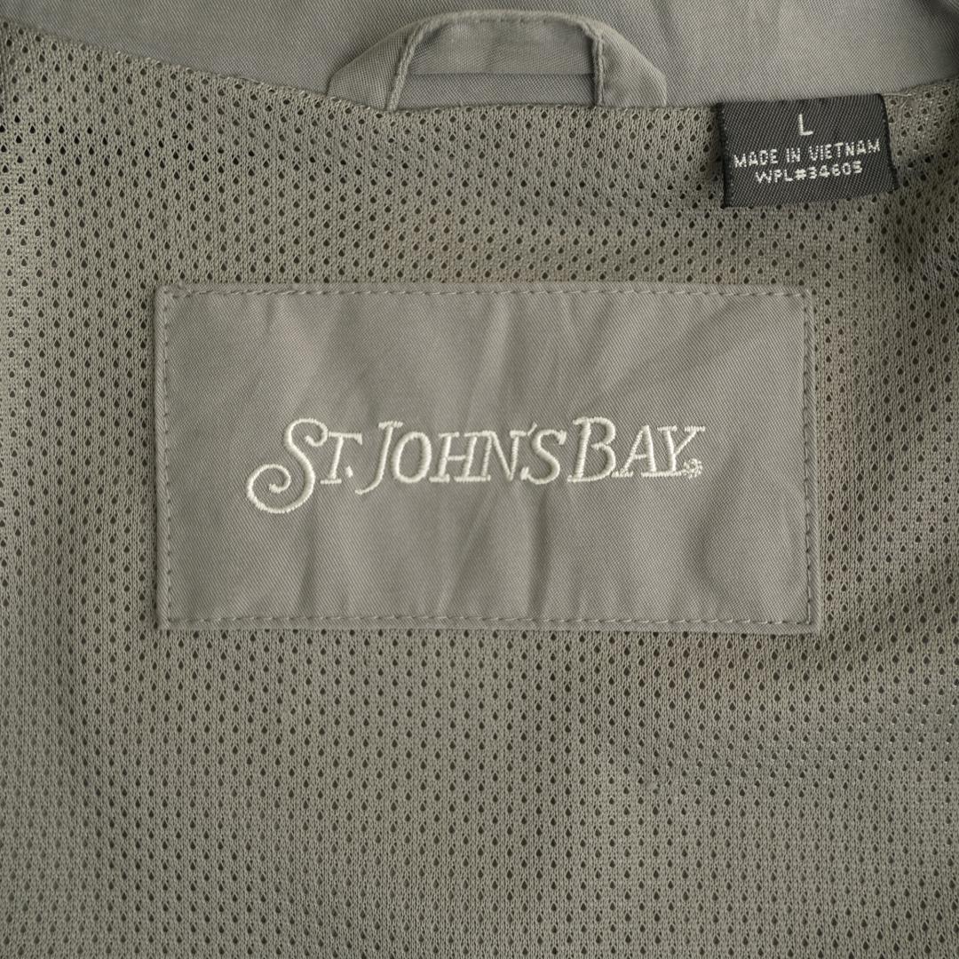 ST.JOHN'S BAY 00s ジップアップジャケット グレー L