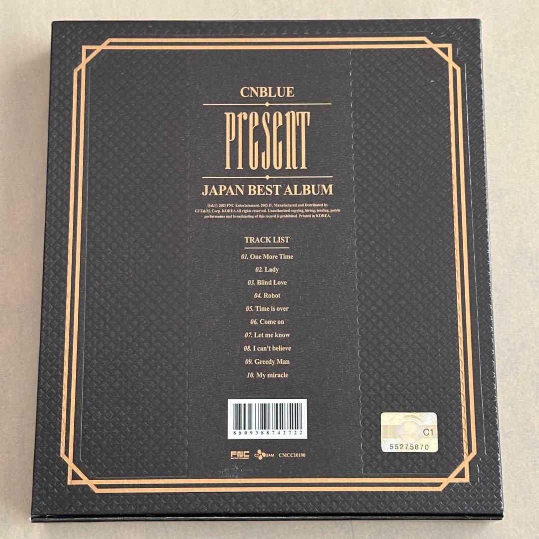 CNBLUE 直筆サイン入り　PRESENT JAPAN BEST ALBUM