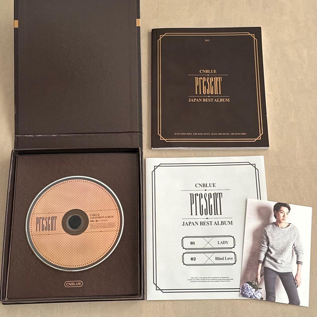CNBLUE 直筆サイン入り　PRESENT JAPAN BEST ALBUM
