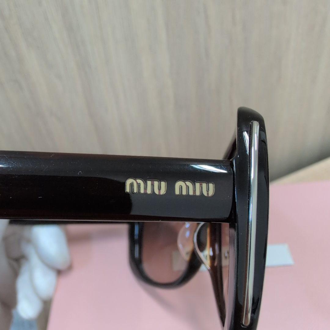 miu miu ミュウミュウ サングラス ブラウン