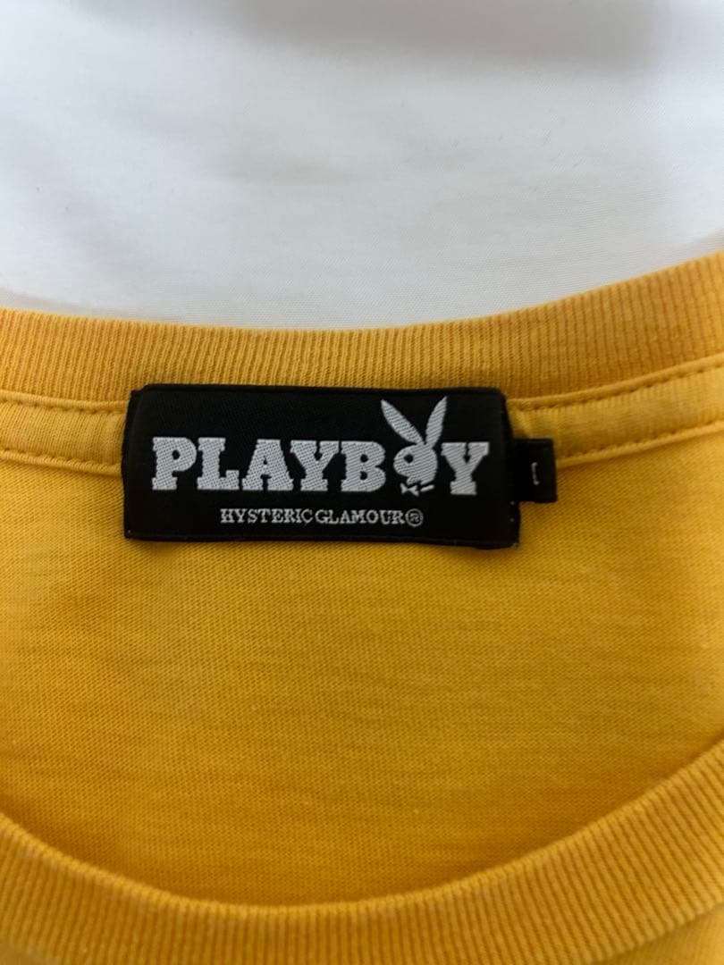 PLAYBOY HYSTERIC Tシャツ イエロー
