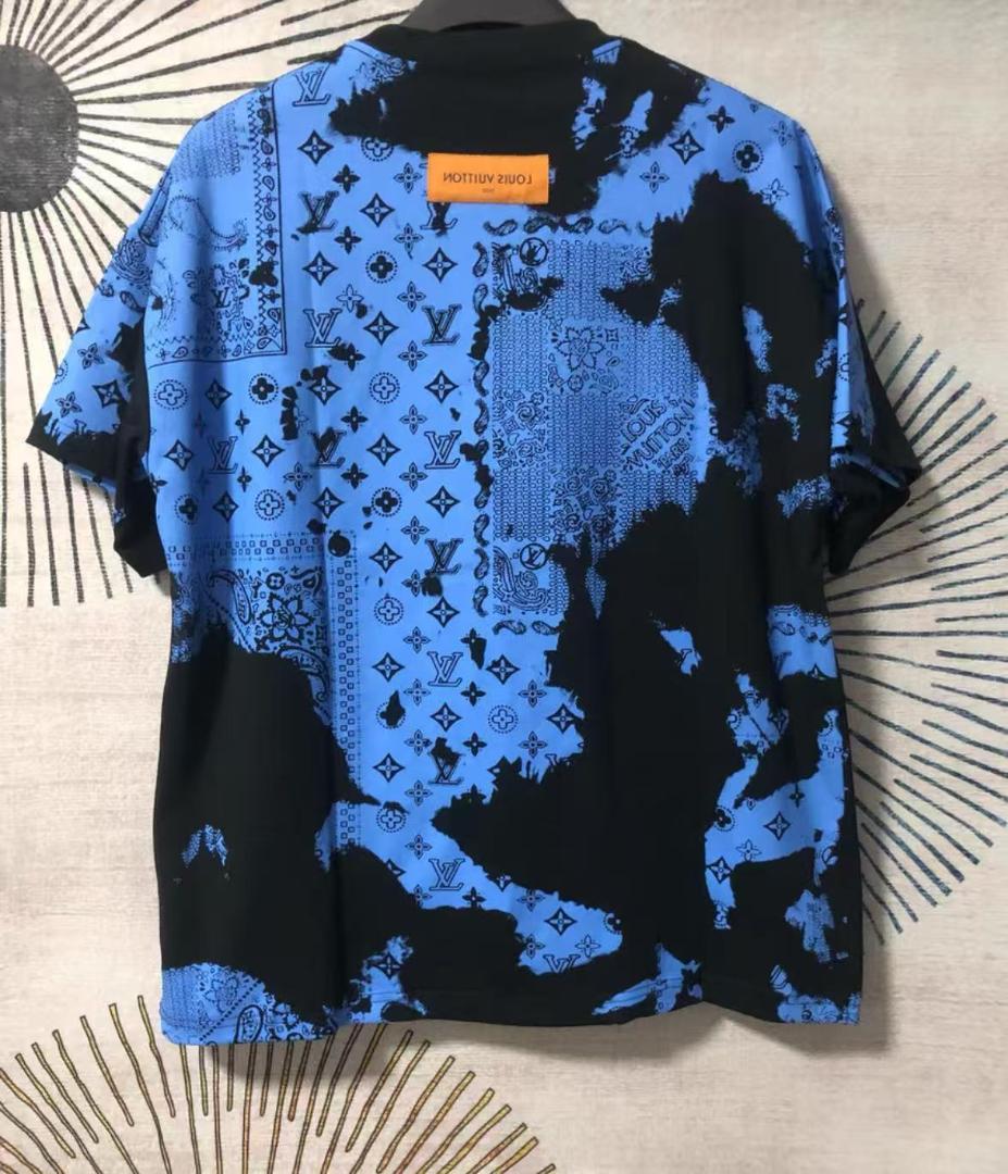 loUIs VUitToN ロゴパターン Tシャツ fr