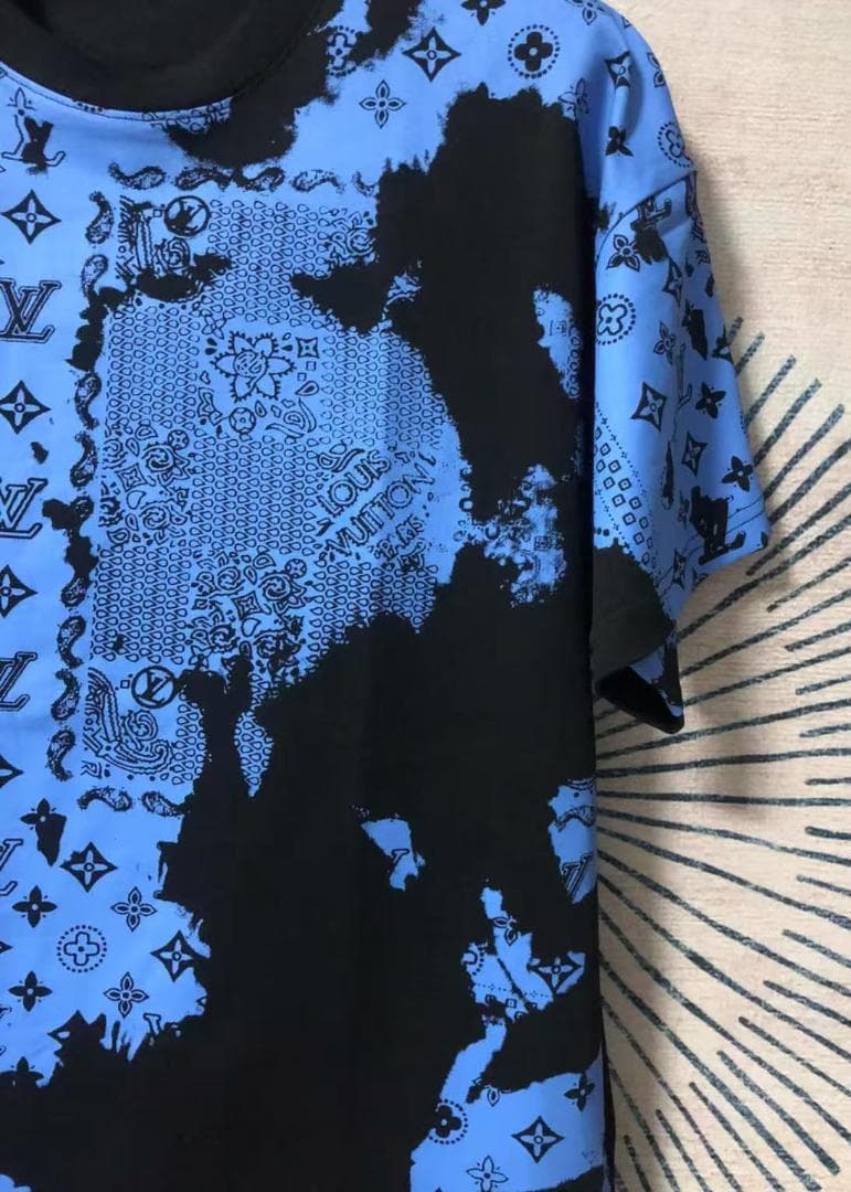 loUIs VUitToN ロゴパターン Tシャツ fr