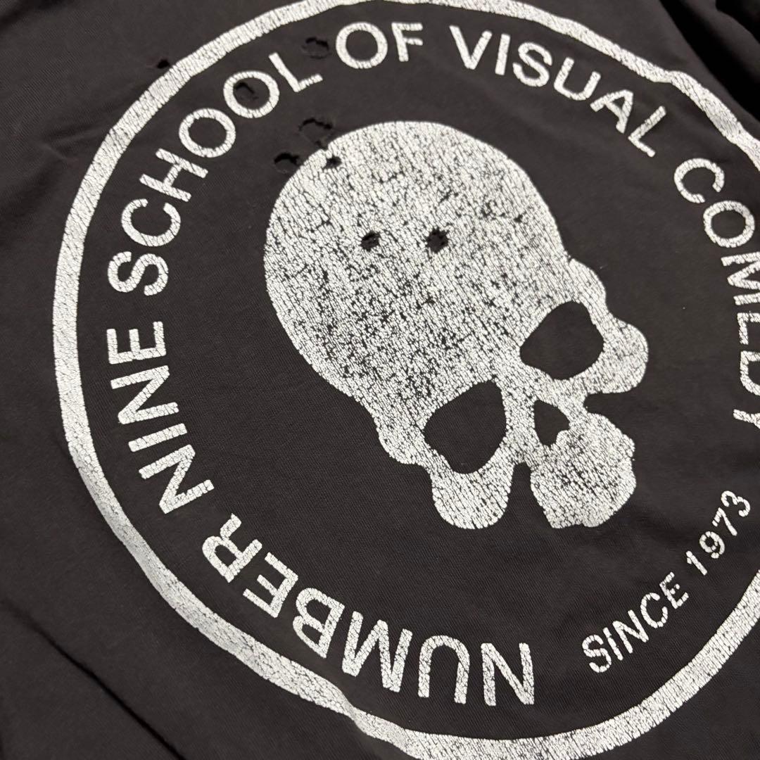 archive NUMBER (N)INE スカル 散弾 Tシャツ