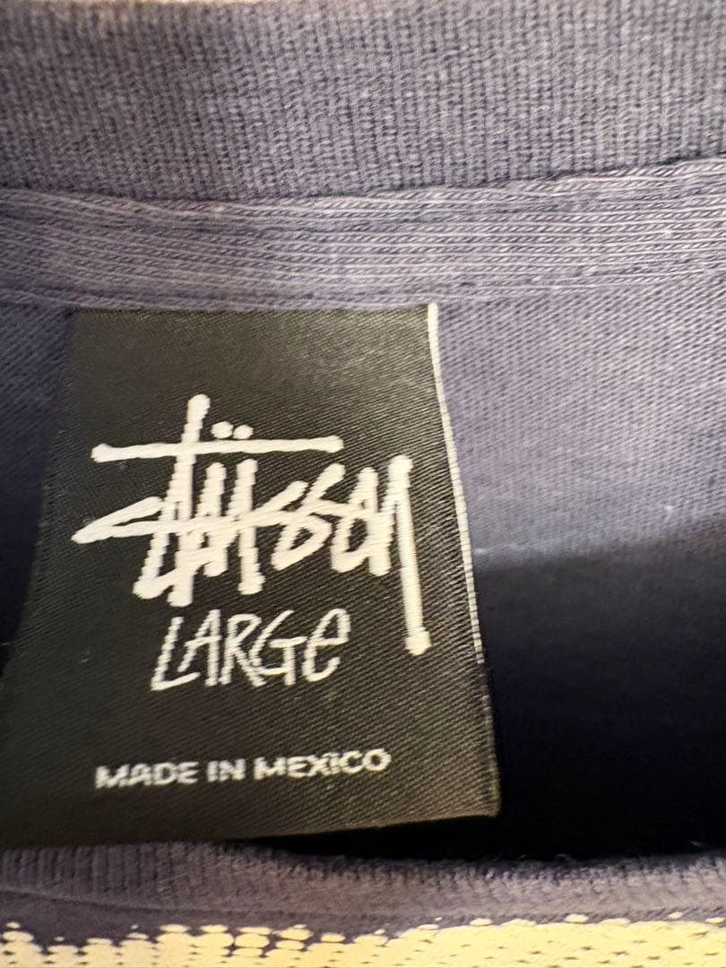 STUSSY テイ・トウワ　コラボTシャツ　Lサイズ