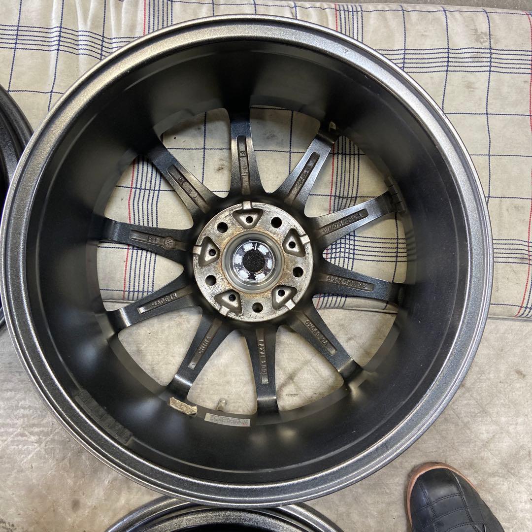 美品 LOXARNY SPORT 17インチ中古アルミホイール 4本セット