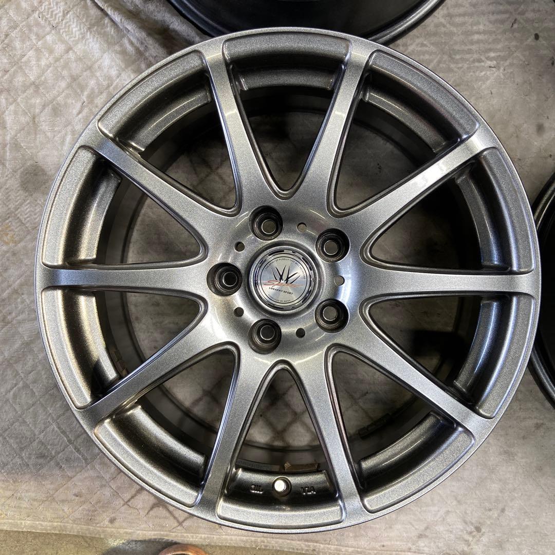 美品 LOXARNY SPORT 17インチ中古アルミホイール 4本セット
