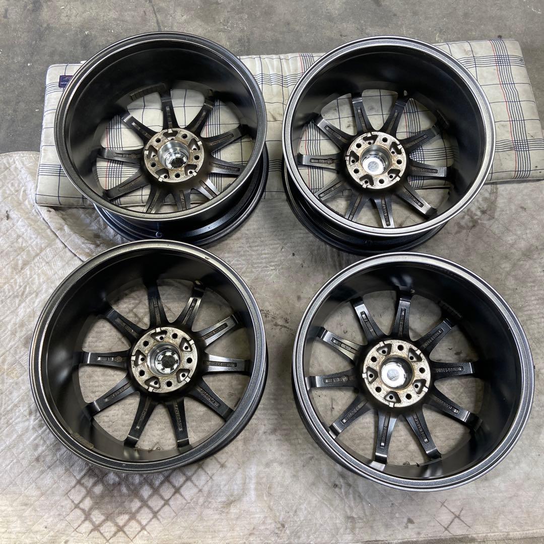 美品 LOXARNY SPORT 17インチ中古アルミホイール 4本セット