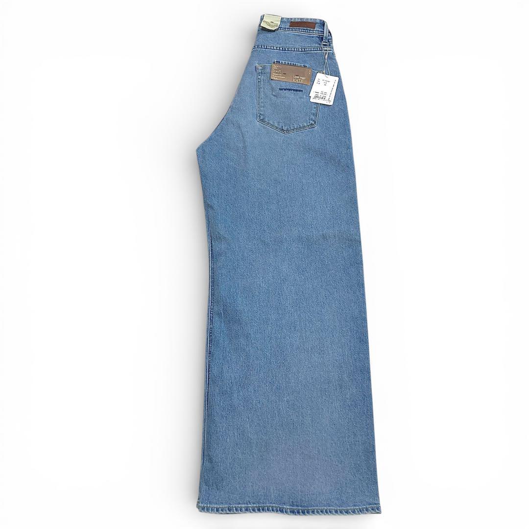 【新品未使用】YANUK ヤヌーク KATE ルーズバギーデニムパンツ 26