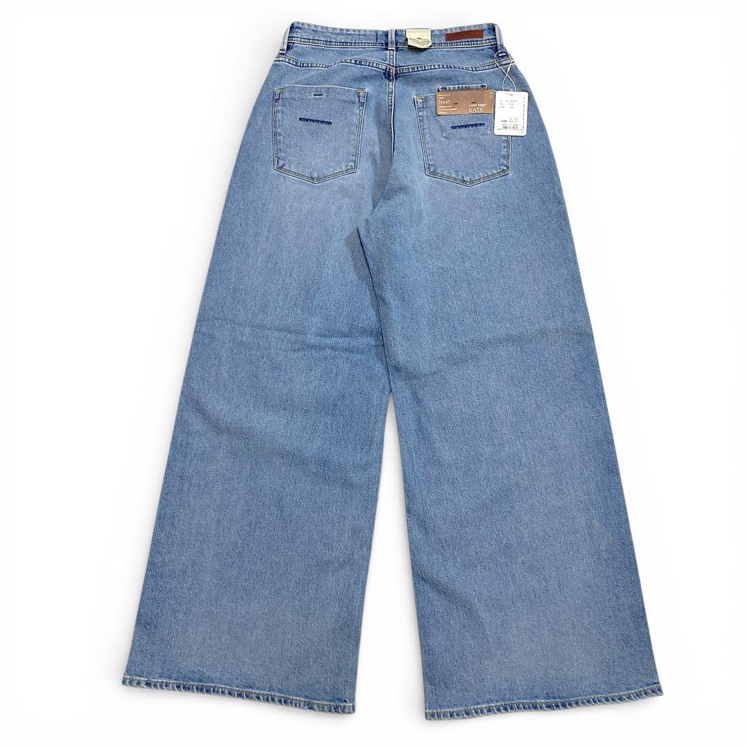 【新品未使用】YANUK ヤヌーク KATE ルーズバギーデニムパンツ 26