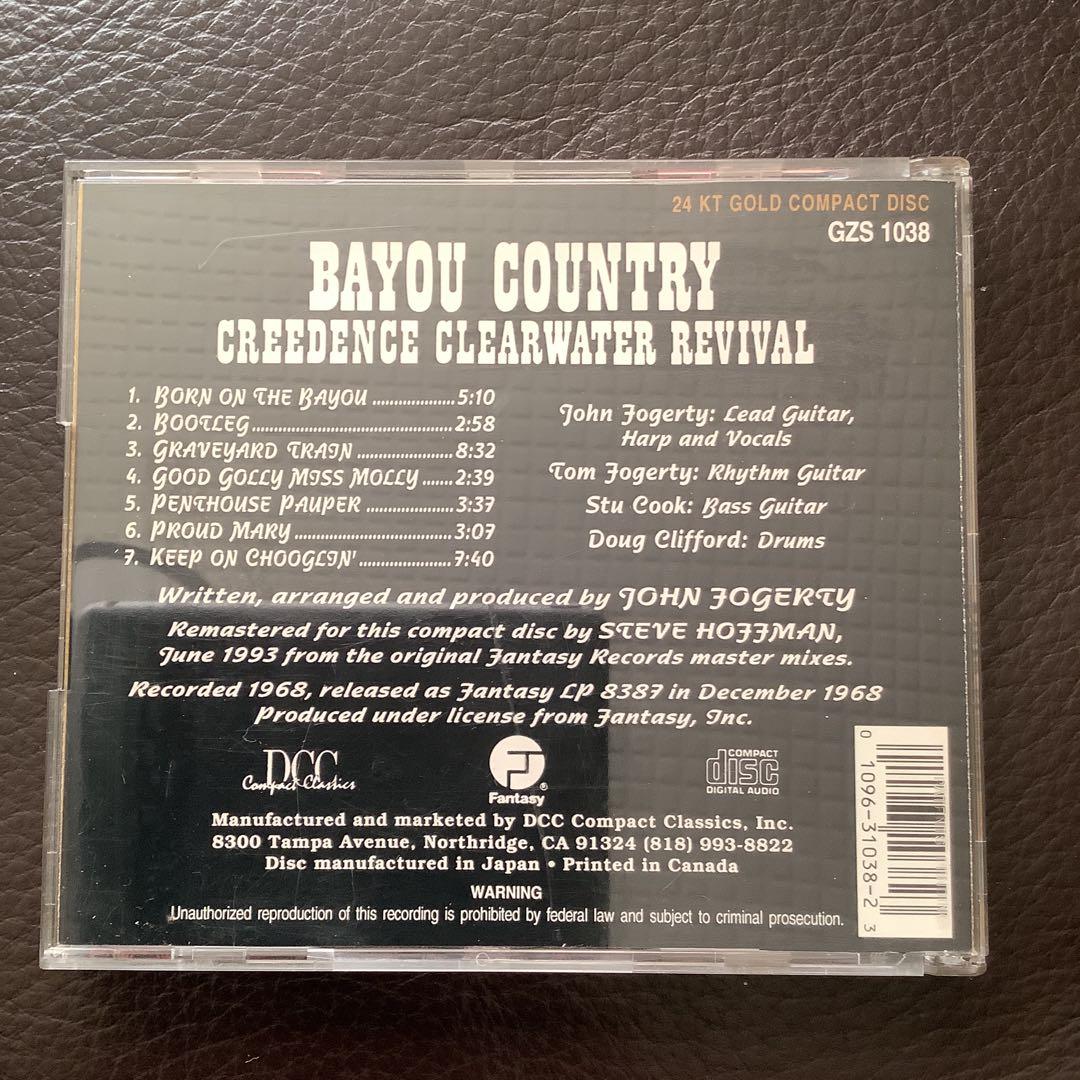 CCR バイユー・カントリー CD 24Kゴールド