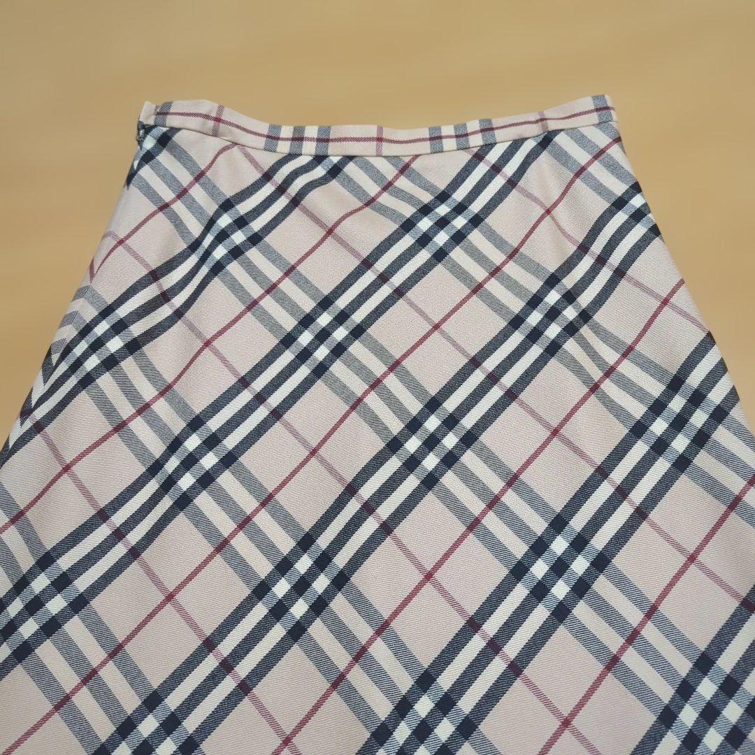BURBERRY LONDON　Mサイズ ノバチェックロングスカート