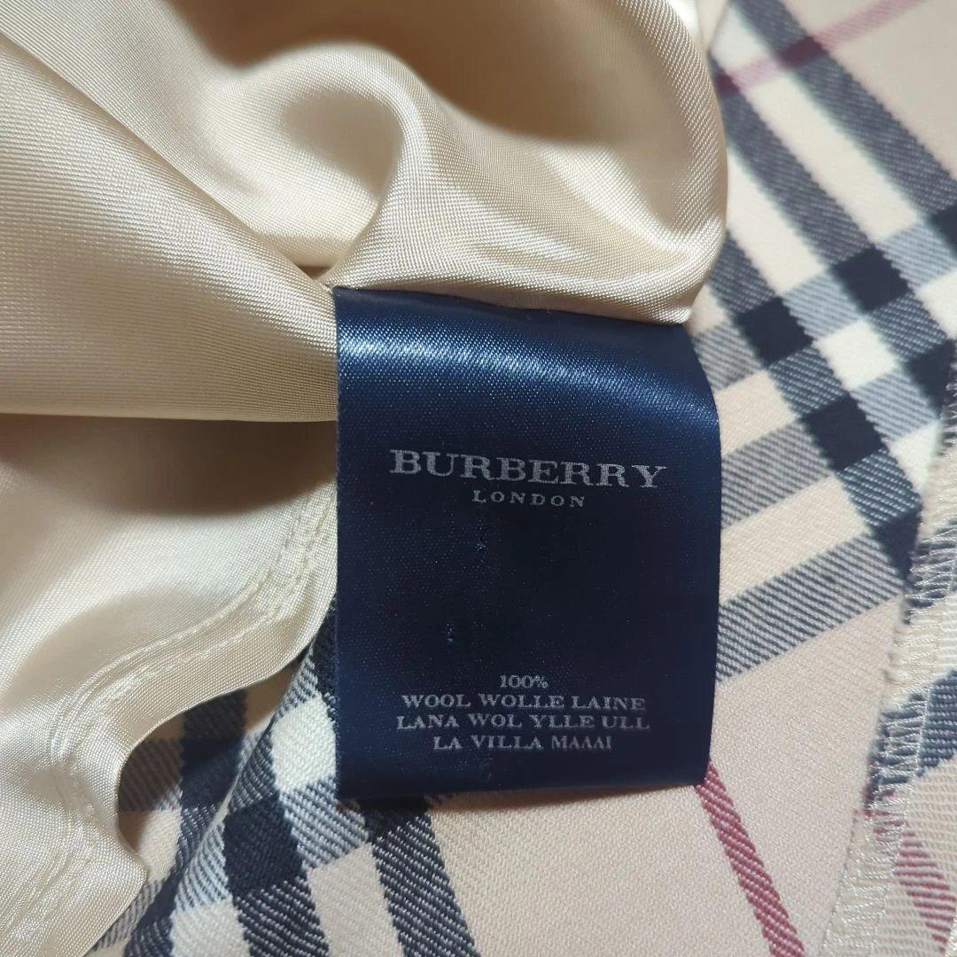 BURBERRY LONDON　Mサイズ ノバチェックロングスカート