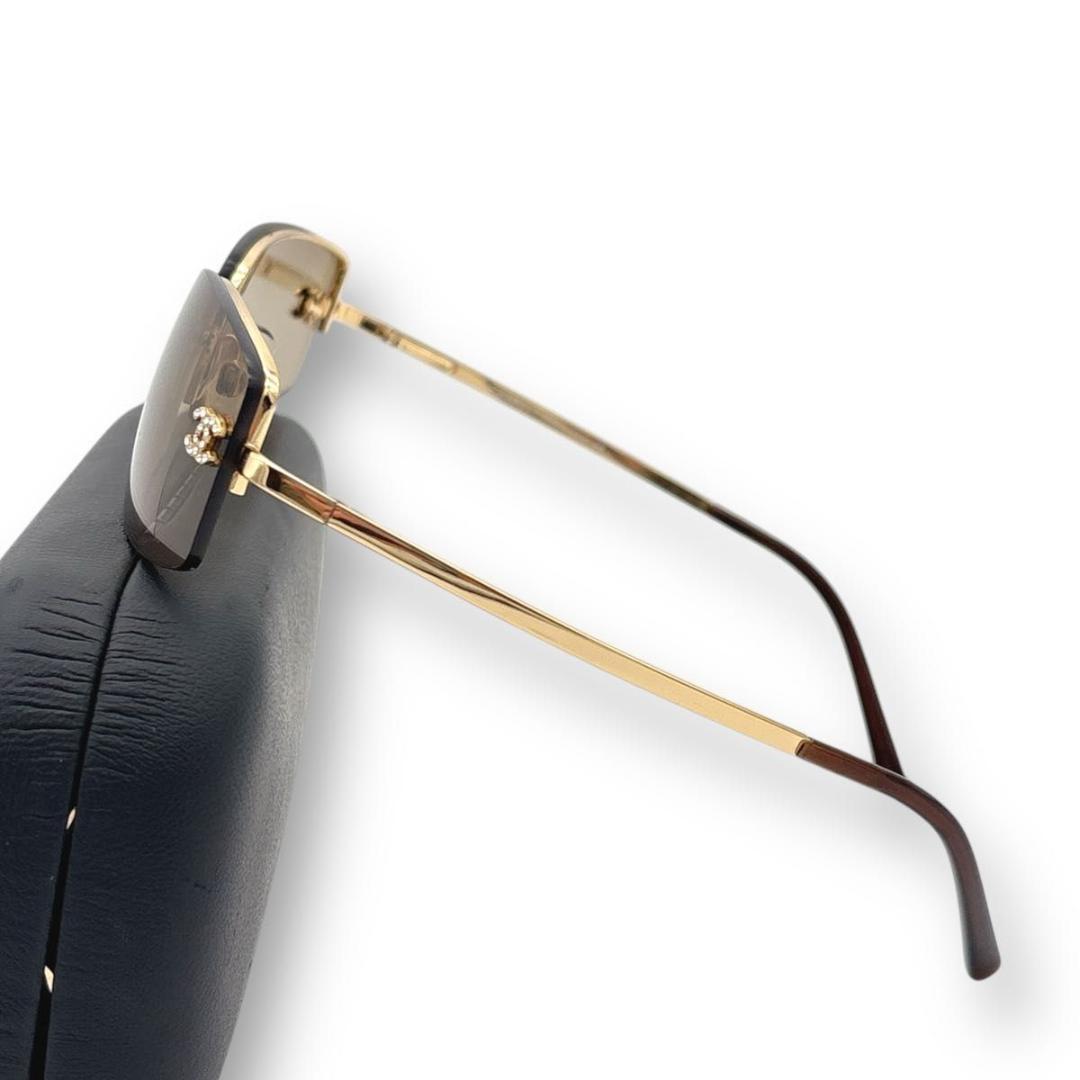 小物 CHANEL vintage sunglasses rim less