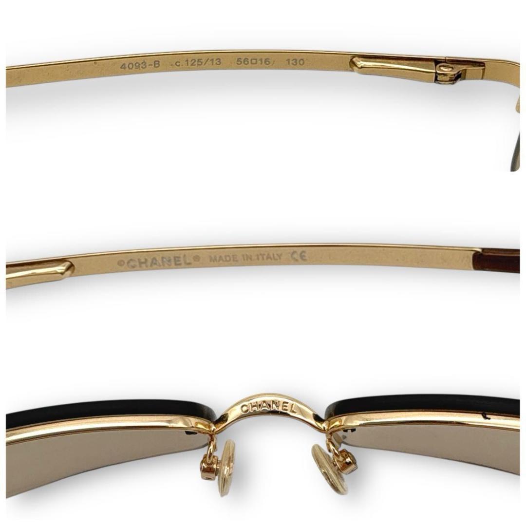 小物 CHANEL vintage sunglasses rim less