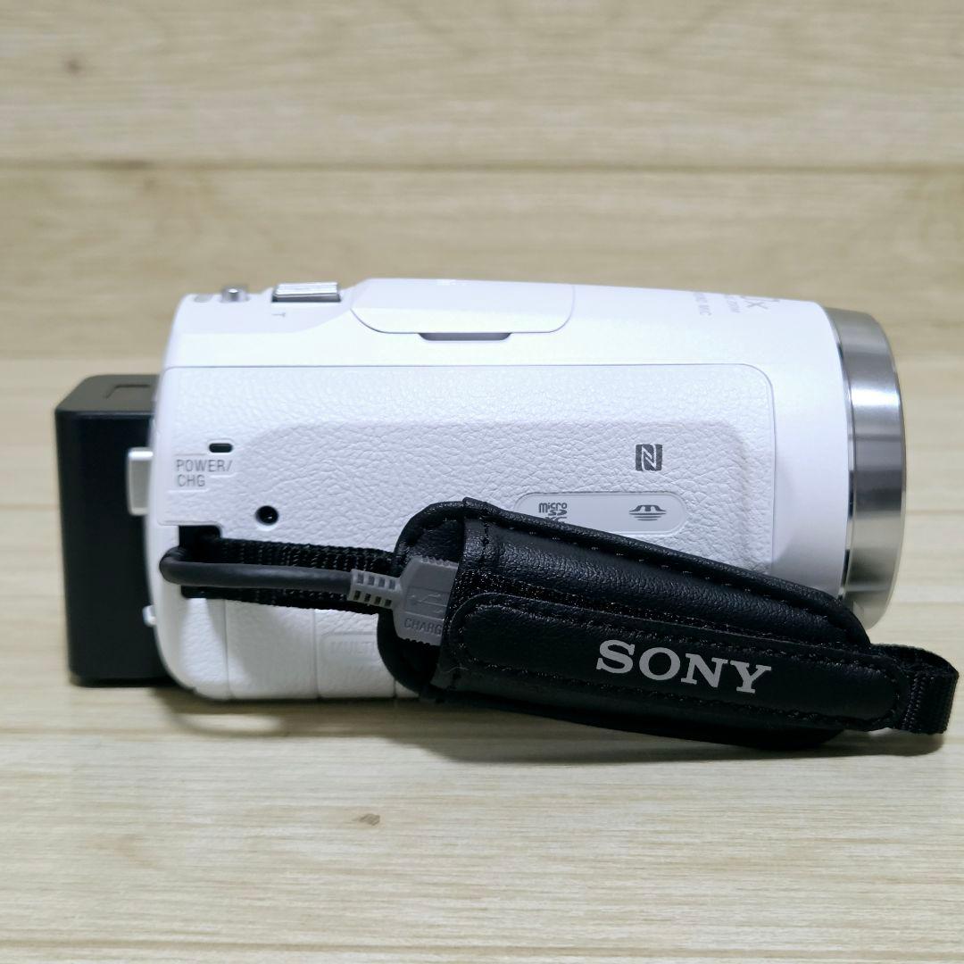 未使用に近い【極上美品】SONY HDR-CX680 ビデオカメラ ホワイト