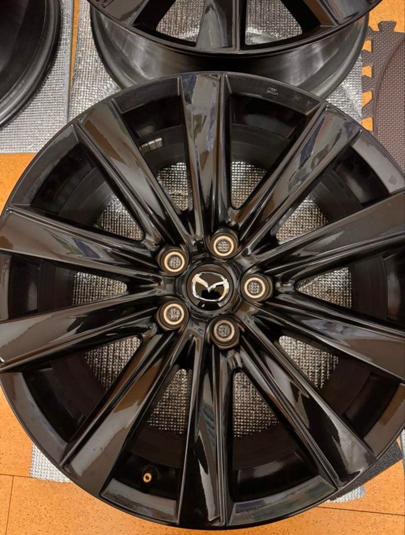 \"2本のみ” ②マツダ　MAZDA6 純正ホイール19インチブラックホイール