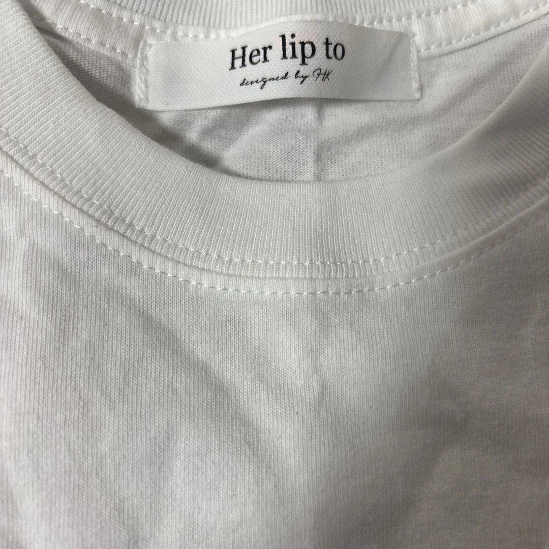 トップス herlipto classic cherry tee