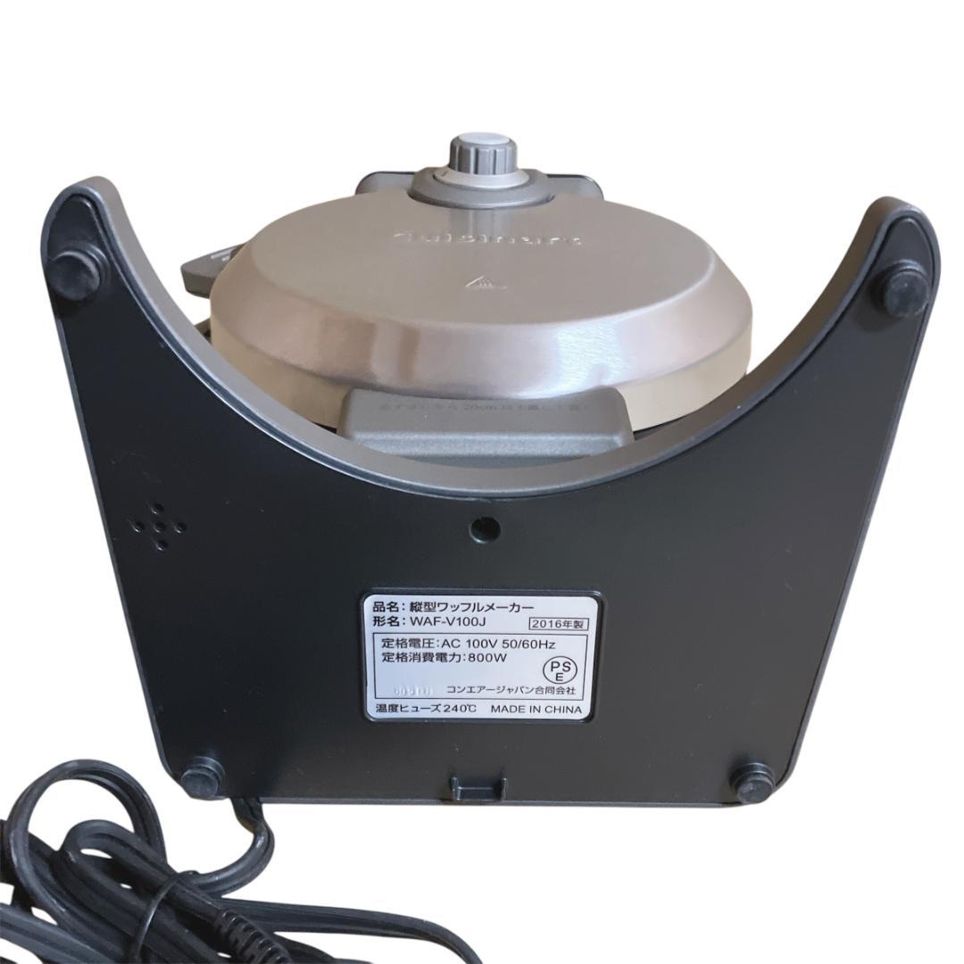 【美品】 Cuisinart WAF-V100J ワッフルメーカー