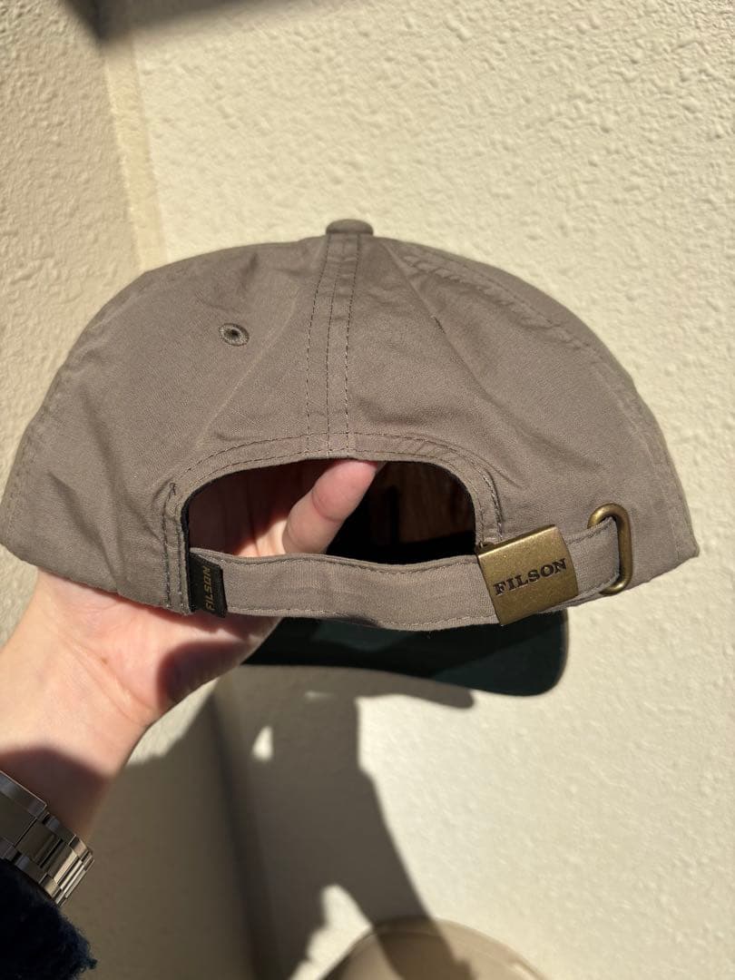 FILSON キャップ カーキ