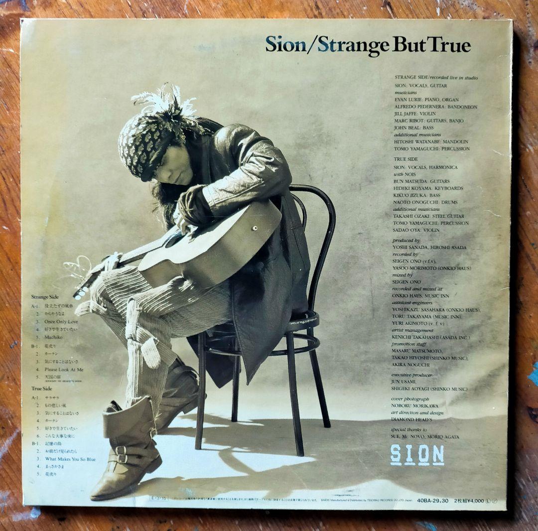 Sion/Strange But True レコード（2枚組）