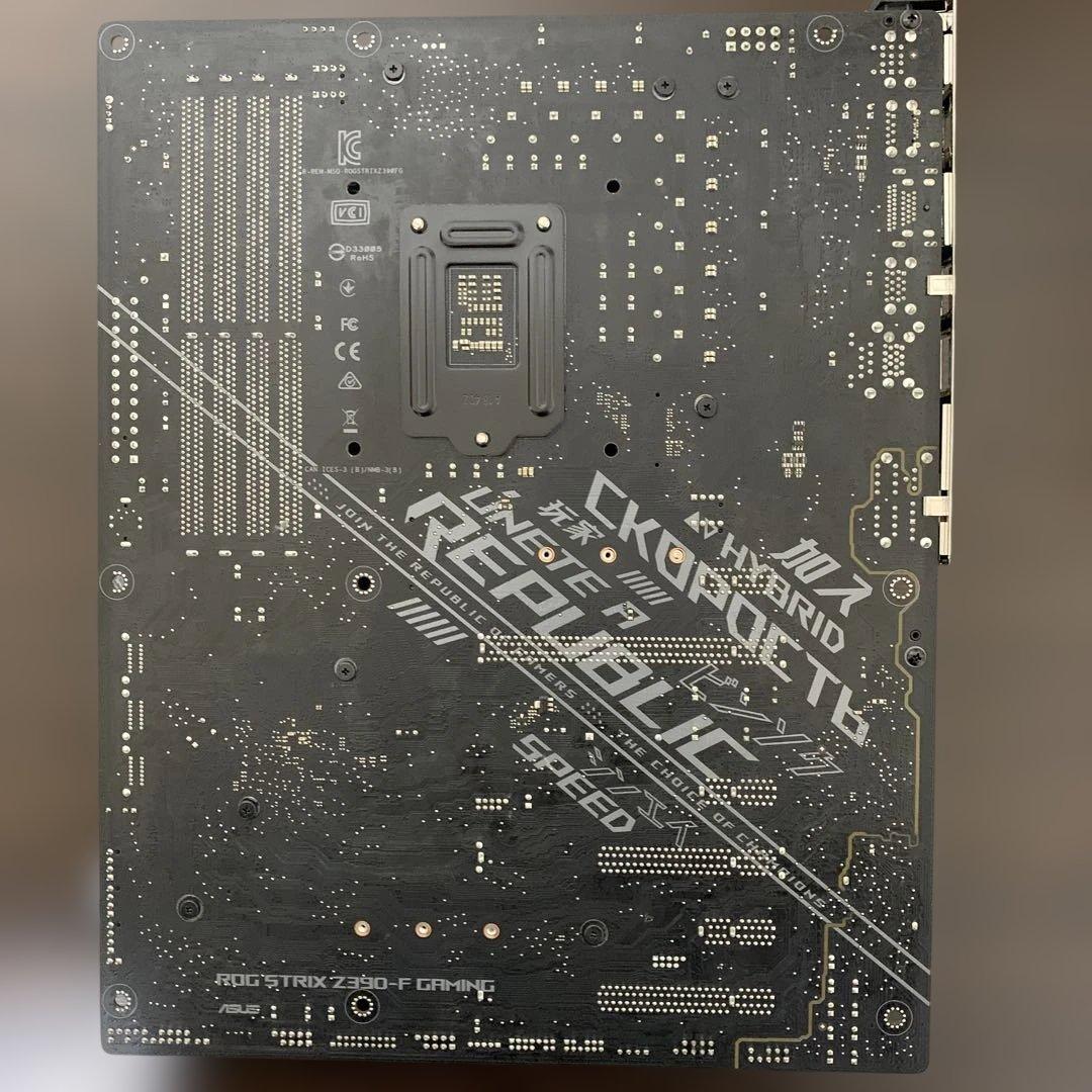 ASUS ROG STRIX Z390-F GAMING 動作品