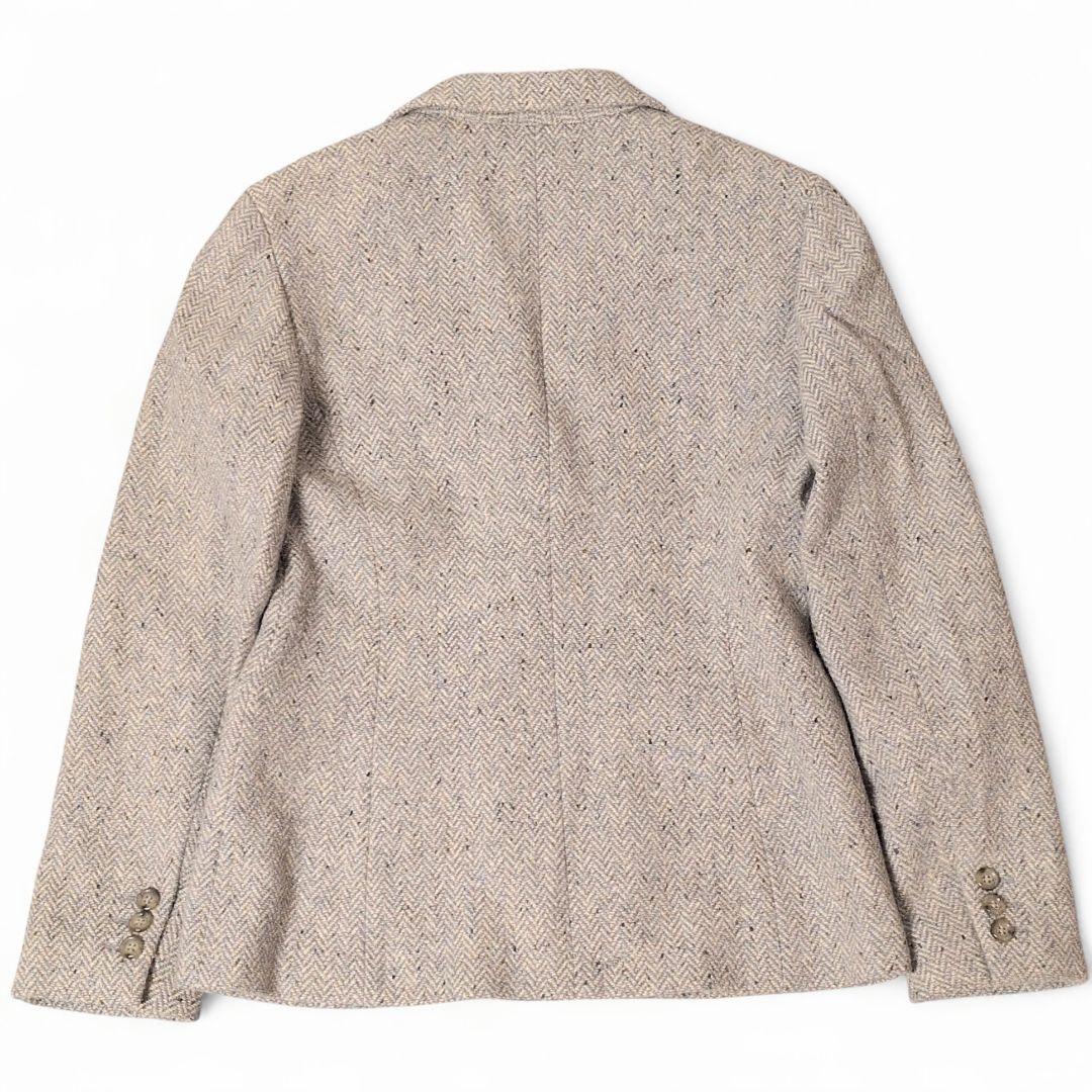 MaxMara　テーラードジャケット　バージンウール　ヘリンボーン　イタリア製