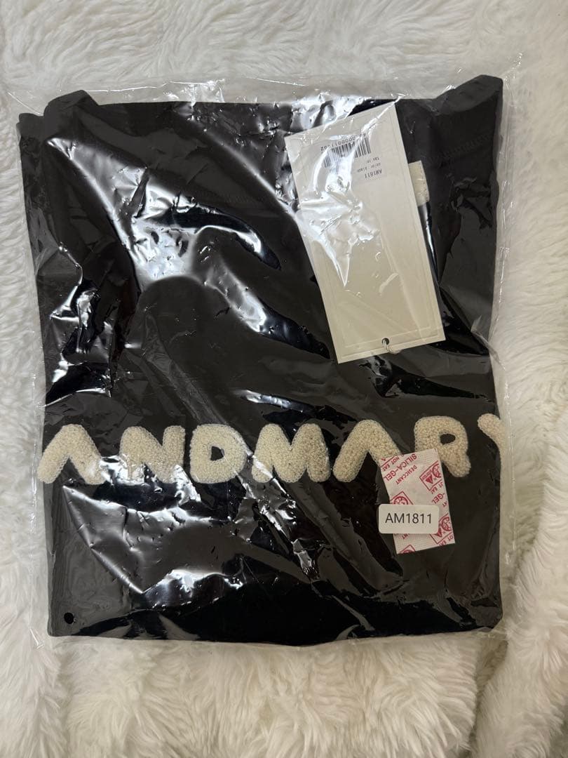 トップス Mary logo tops andmary