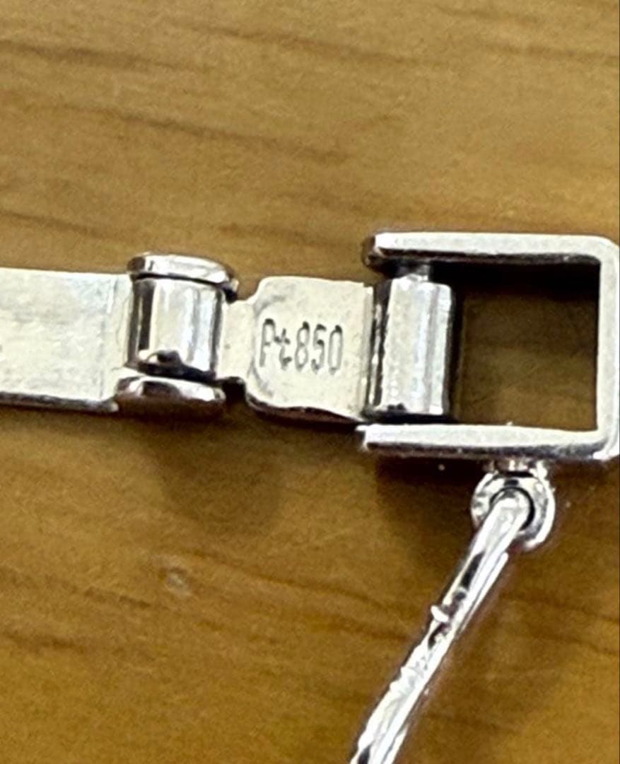 プラチナ喜平ネックレス 20g 6面ダブル 50cm Pt850 造幣局検定刻印