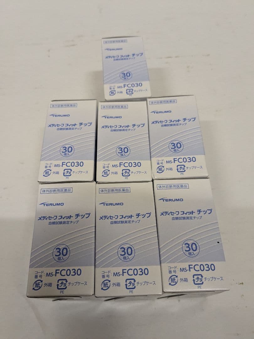 メディセーフ フィットチップ 血糖値測定チップ 30個7箱 TERUMO TH4