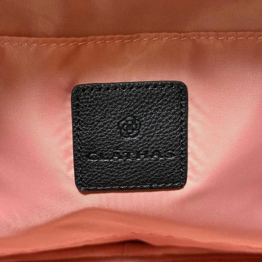 【クレイサス】美品2wayボストンバッグ　フレイム　カメリア　ナイロン　ポーチ付