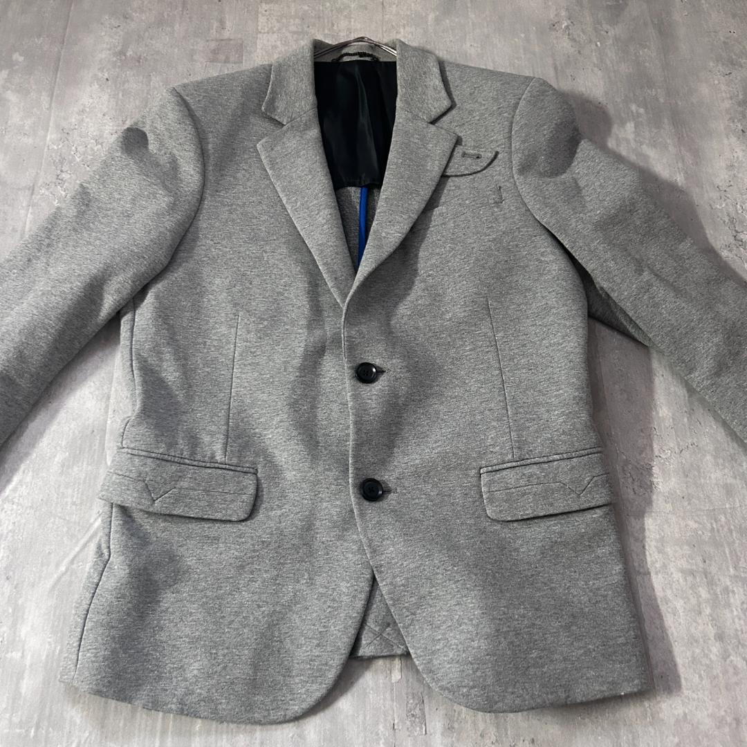 C746 良品 DIESEL スウェットジャケット シングル ストレッチ 灰色