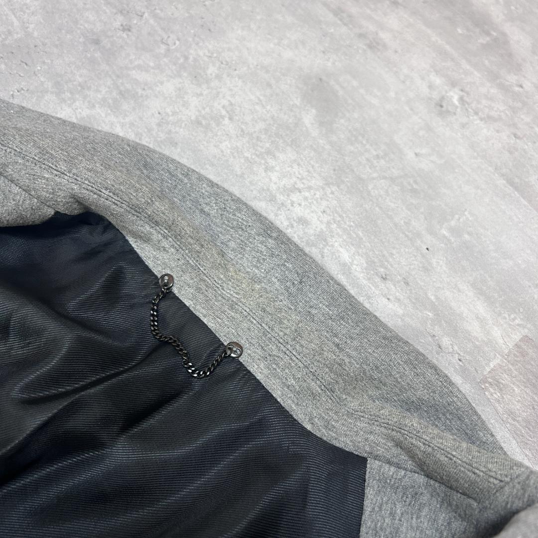 C746 良品 DIESEL スウェットジャケット シングル ストレッチ 灰色