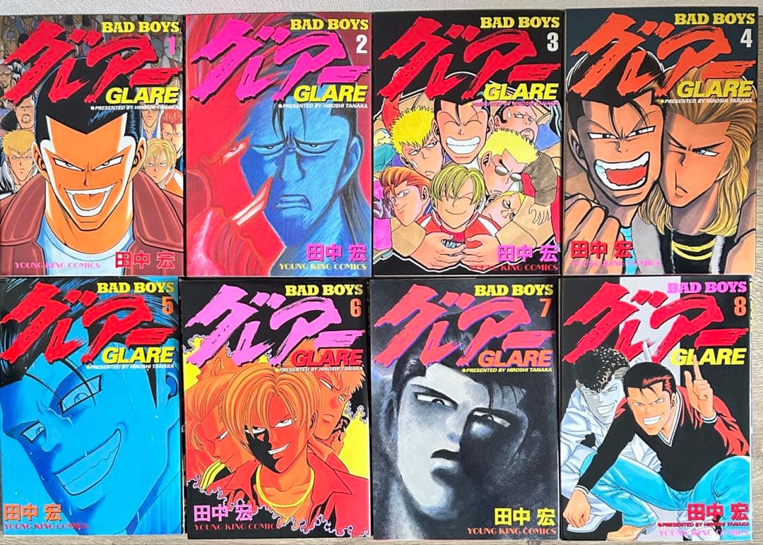 BADBOYS 新装版 全22巻 希少 レア ＋グレアー全16巻　田中宏