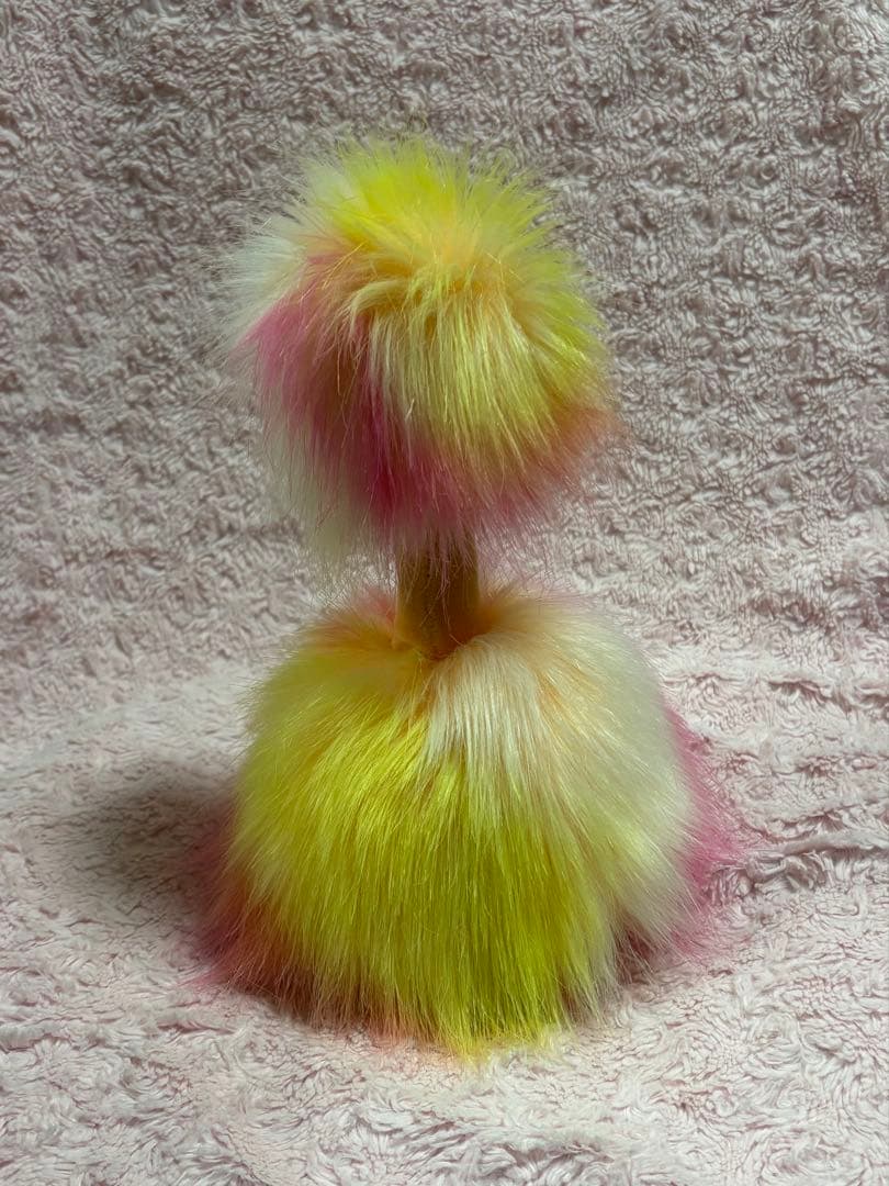 ぬいぐるみ QuoN Spiced & Sorbet & Rainbow Pompom
