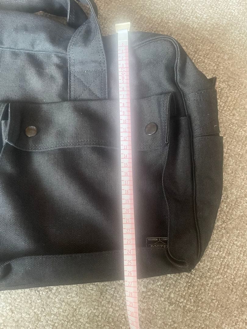 Porter スモーキー　smoky 黒いボストンバッグ
