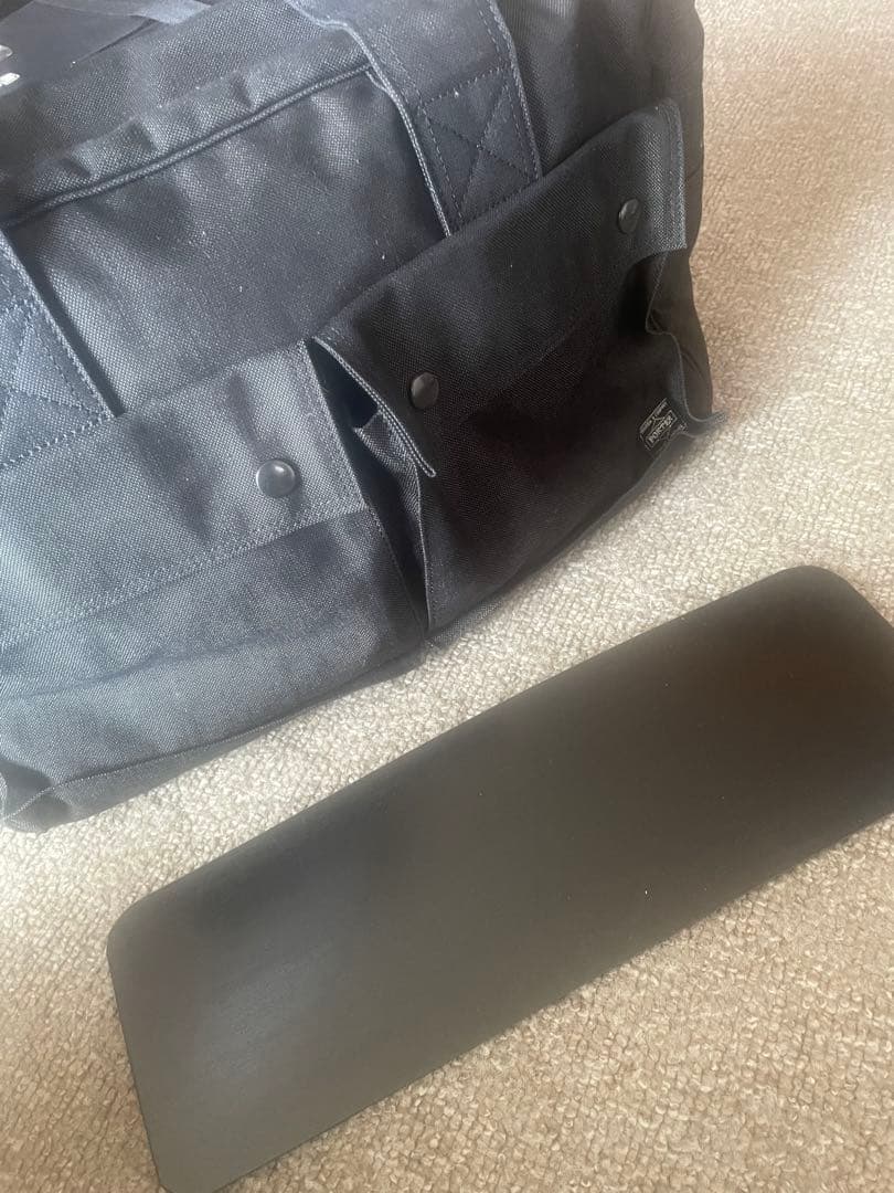 Porter スモーキー　smoky 黒いボストンバッグ