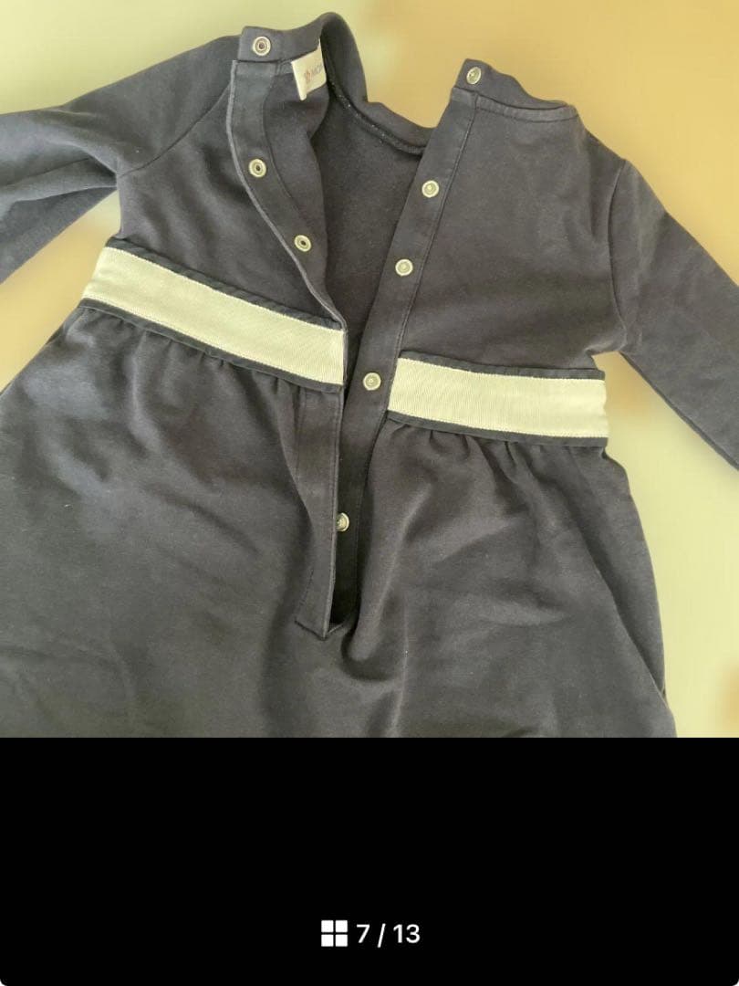 sweet　　　MONCLER ネイビー ワンピース