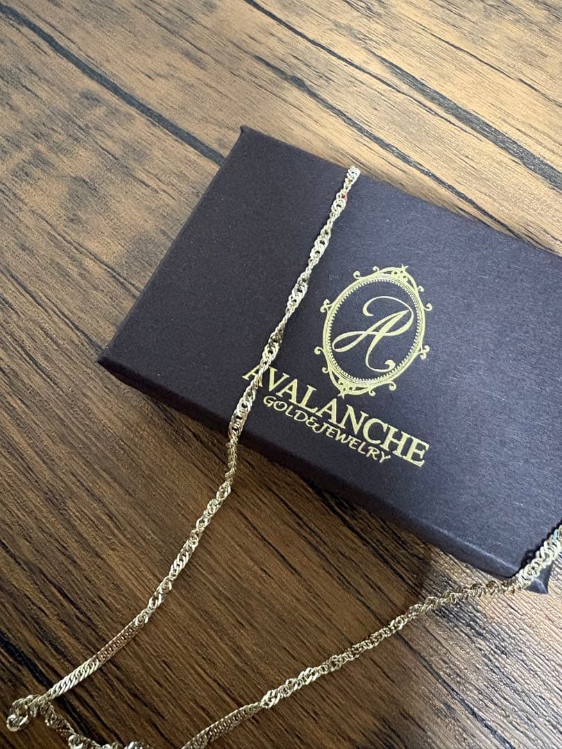 AVALANCHE スクリューネックレス　10k 50cm