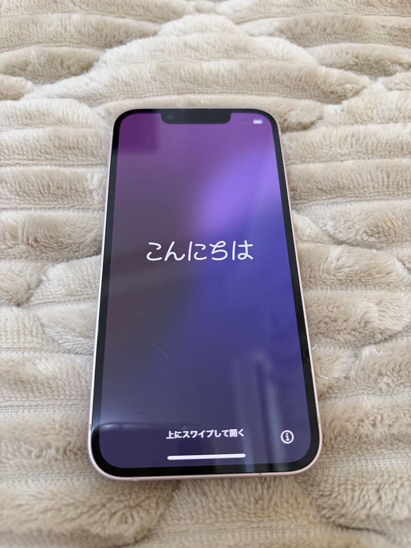 iPhone13mini 256GB ピンク　バッテリー77%