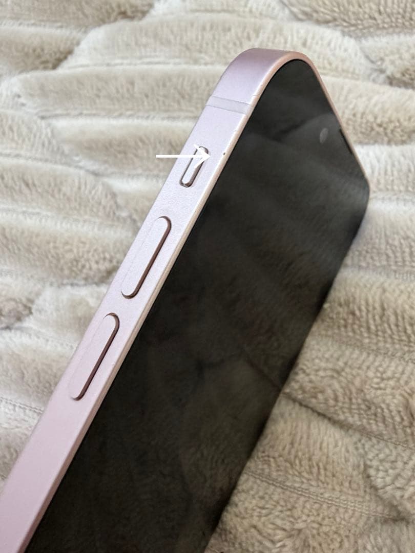 iPhone13mini 256GB ピンク　バッテリー77%