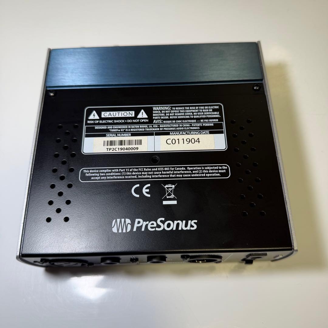 【極美品】PreSonus TubePre V2 真空管マイクプリアンプ