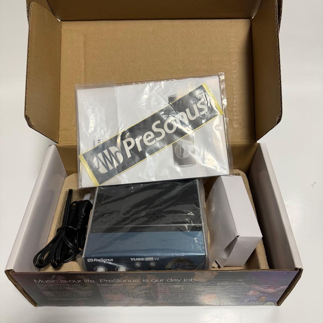 【極美品】PreSonus TubePre V2 真空管マイクプリアンプ