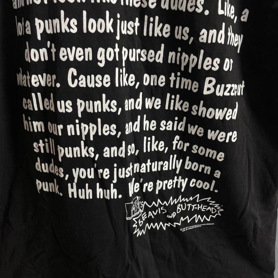 【希少 90s】BEAVIS AND BUTT-HEAD Tシャツ Mサイズ