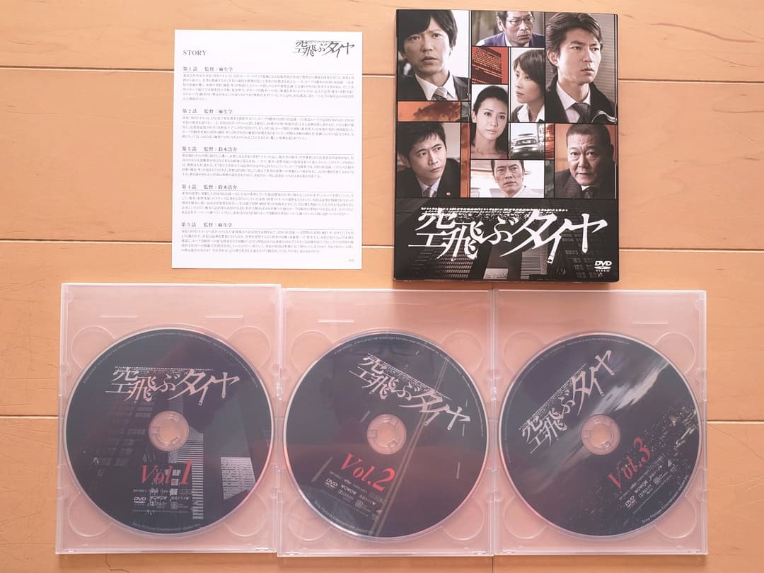 空飛ぶタイヤ ソフトシェル DVD-BOX〈3枚組〉