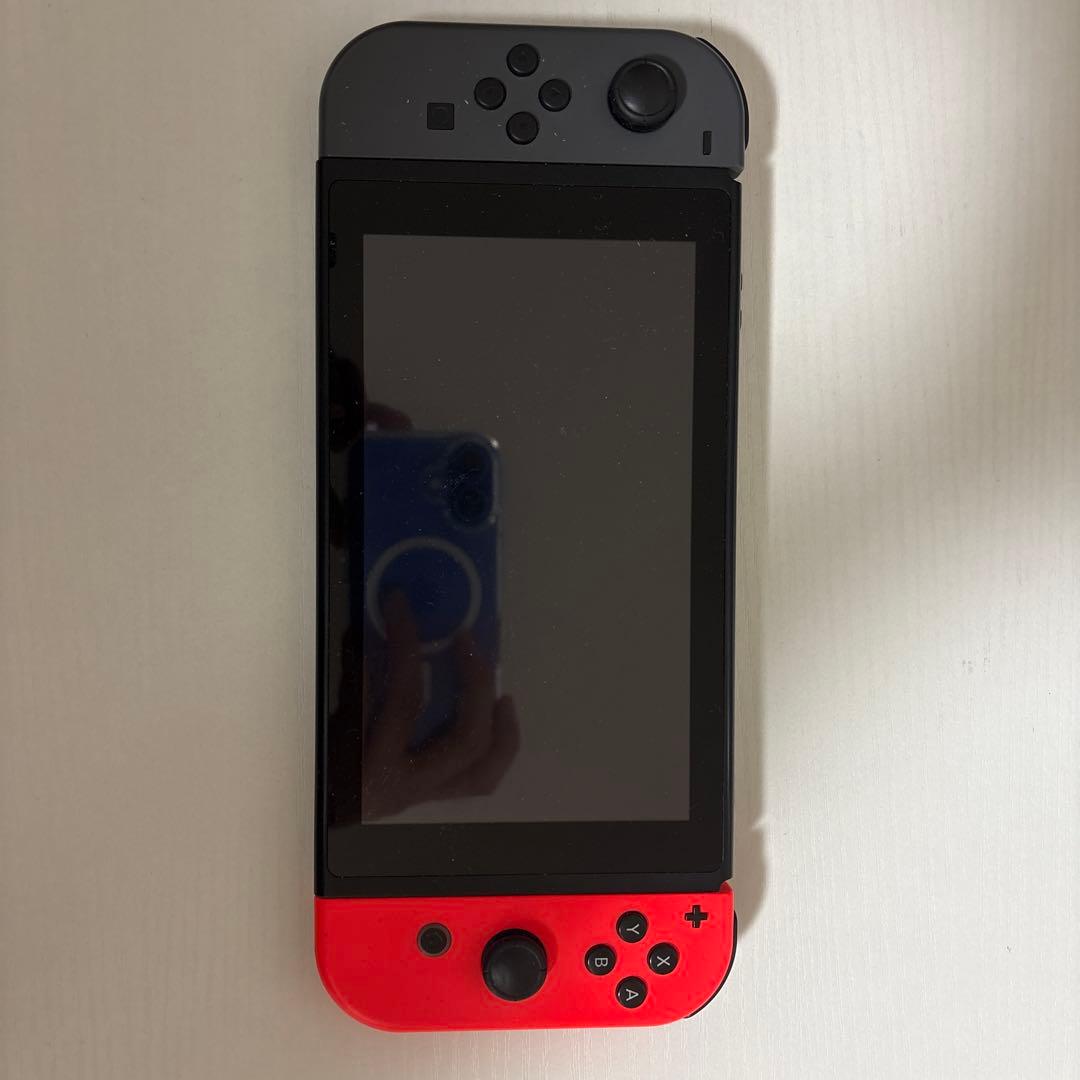 箱あり Nintendo Switch 本体 グレー/赤 Joy-Con