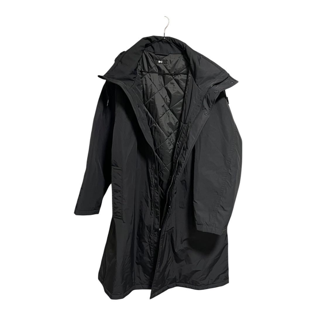 UNIQLO:C フーデッドコート ブラック 極美品